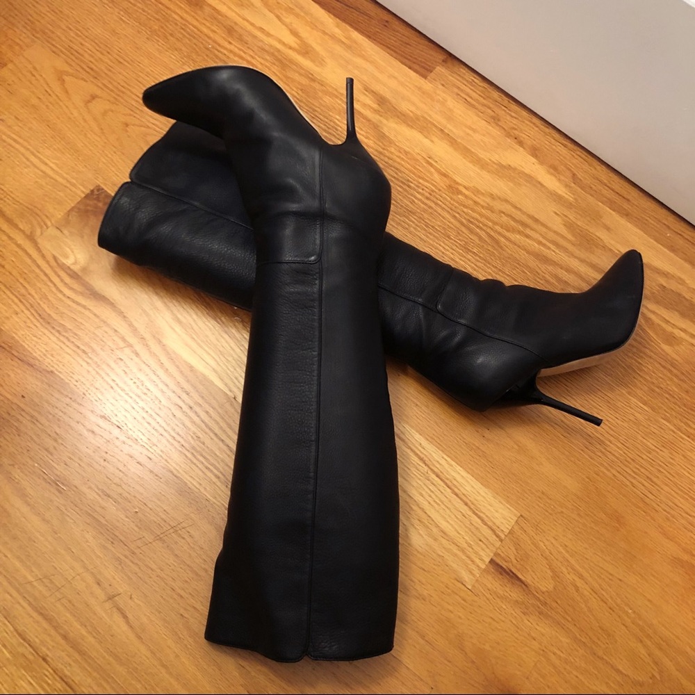 Jimmy Choo Black Tall Boots